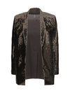 concordian embroidered single-breasted jacket