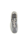 bubble sneakers in technical fabric and suede