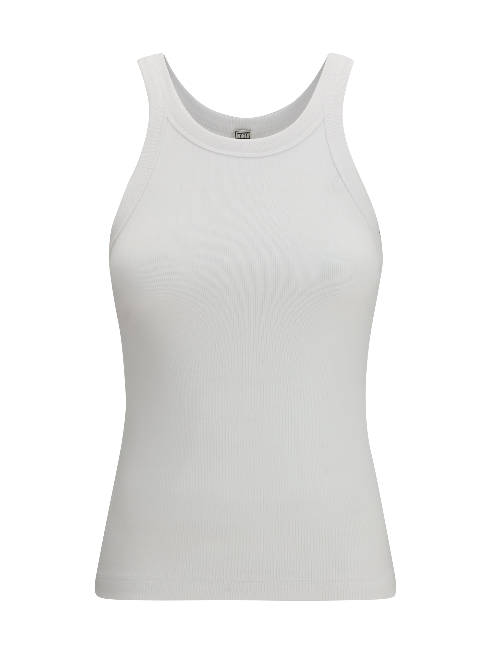 ribbed cotton tank top