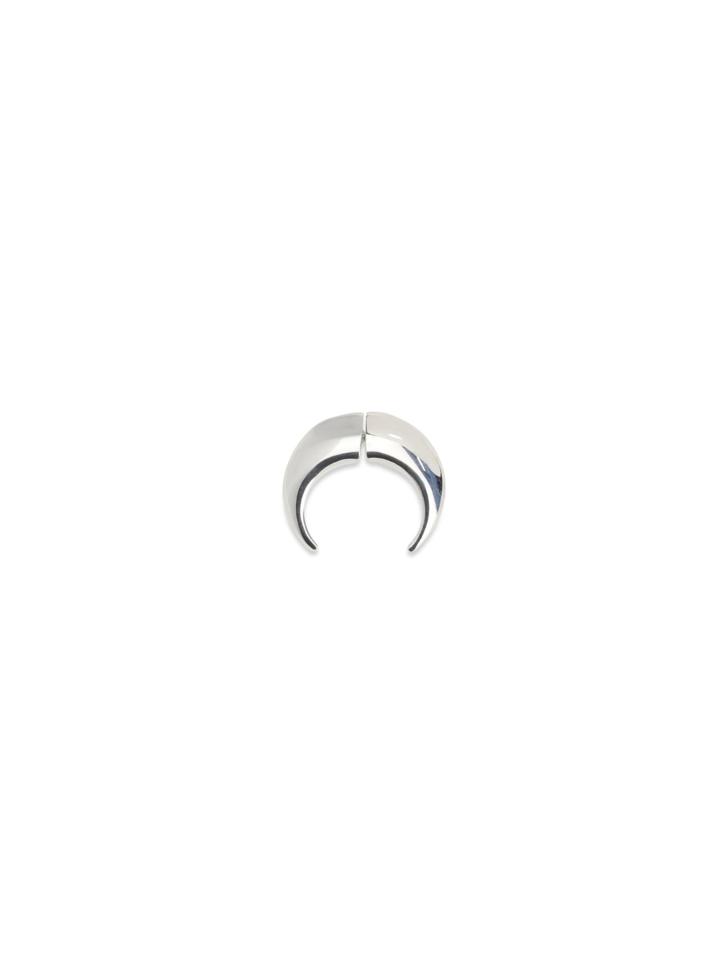MARINE SERRE OS regenerated moon stud earring