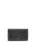 CHLOÉ OS spin wallet with flap and chain