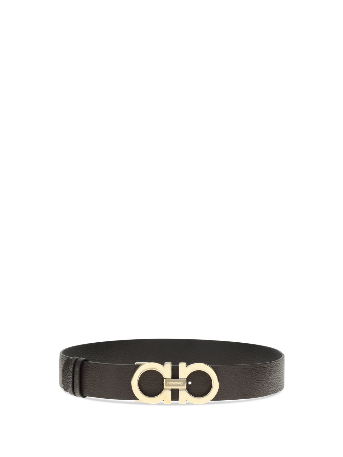 FERRAGAMO 80 reversible leather belt 