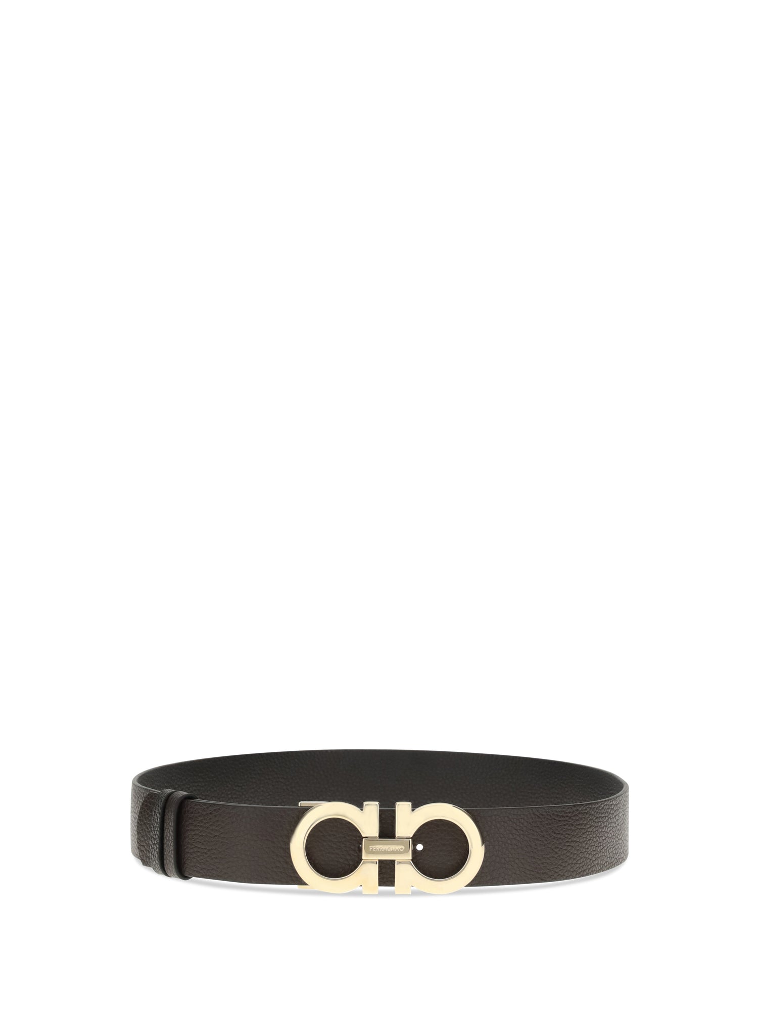 FERRAGAMO 80 reversible leather belt 