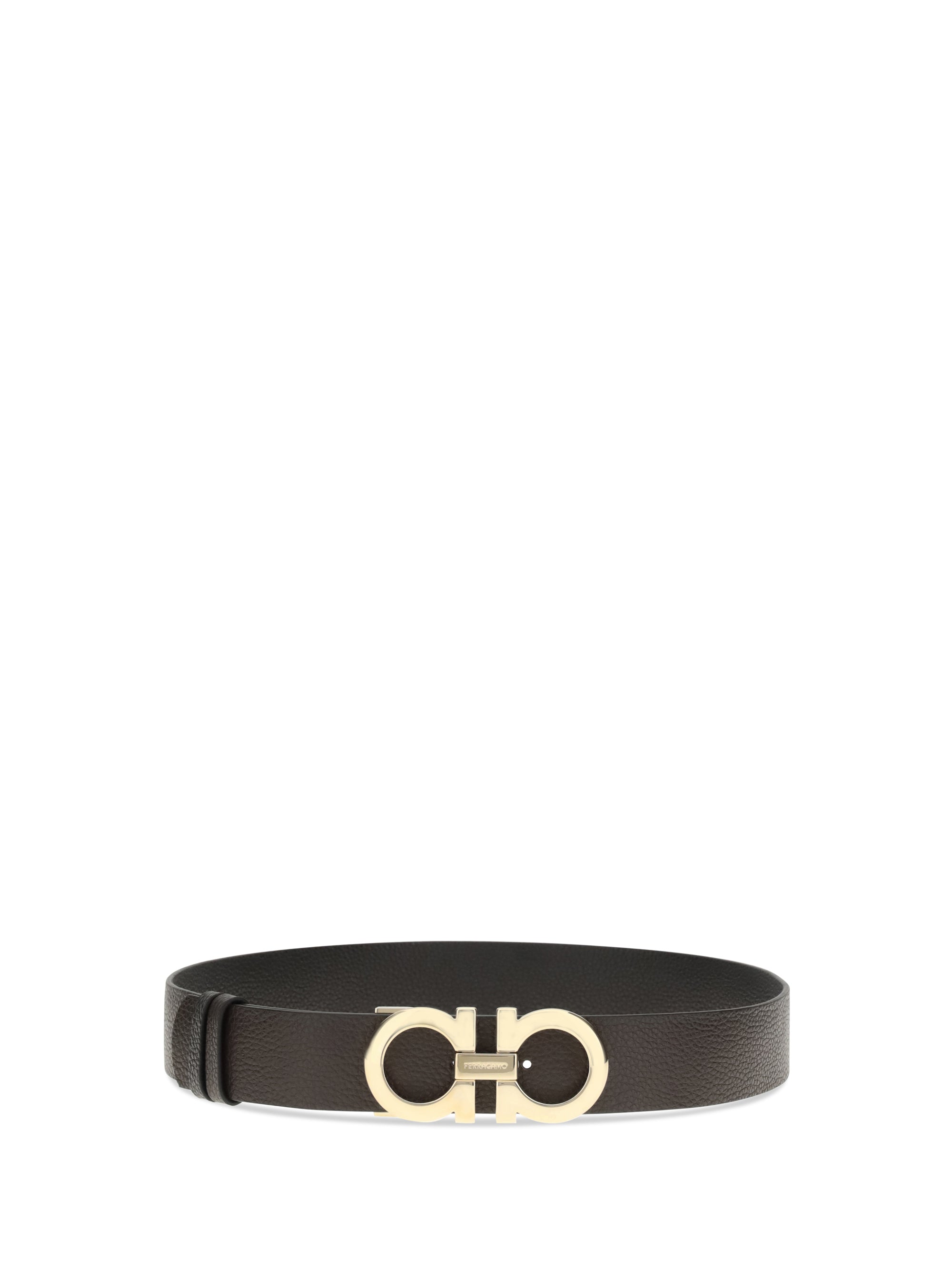 FERRAGAMO 80 reversible leather belt 