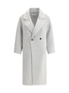 double-breasted long coat