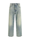 straight-leg jeans
