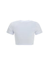 angels patch cropped t-shirt