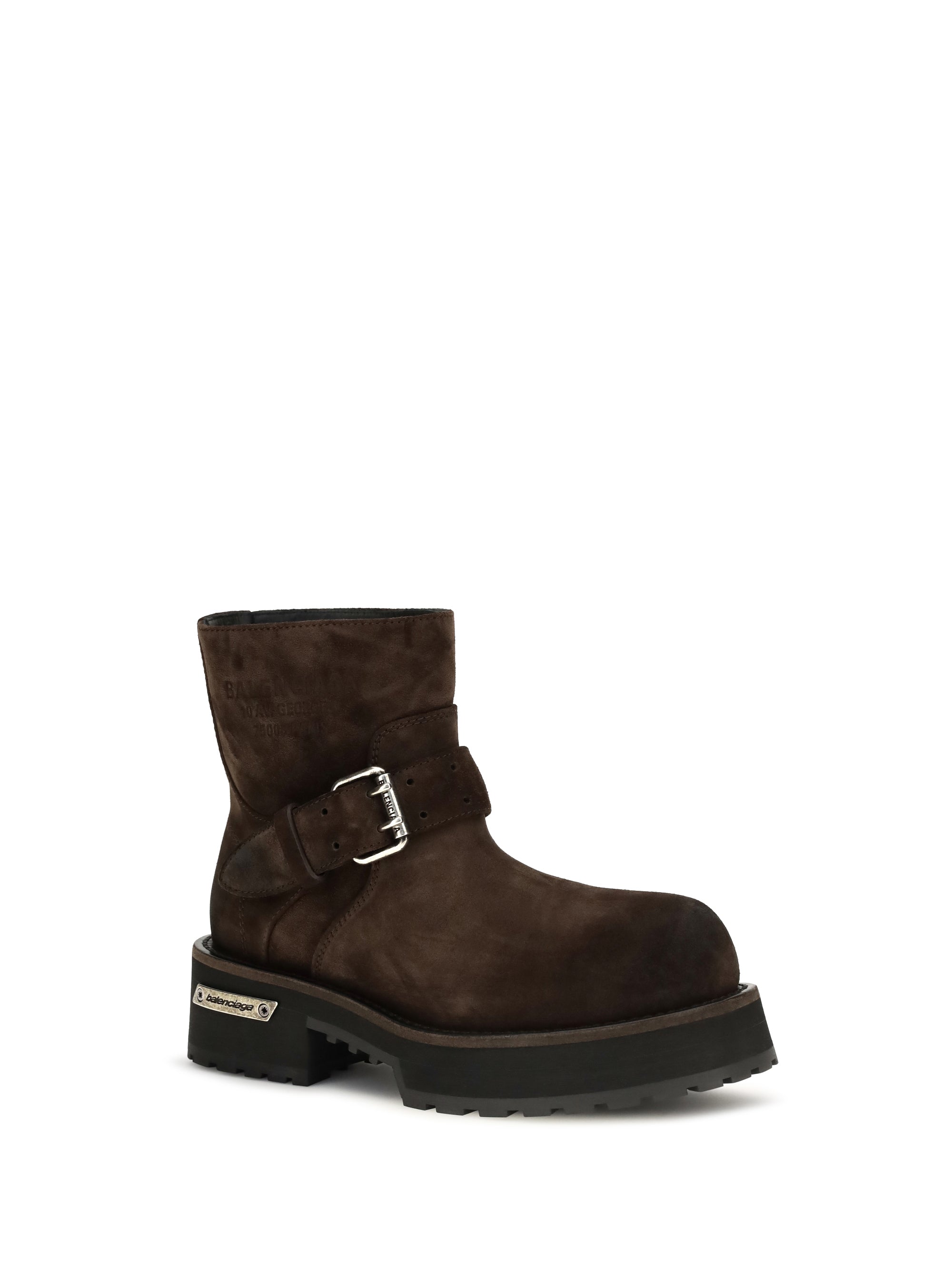 venom mini waxed suede calf leather ankle boots