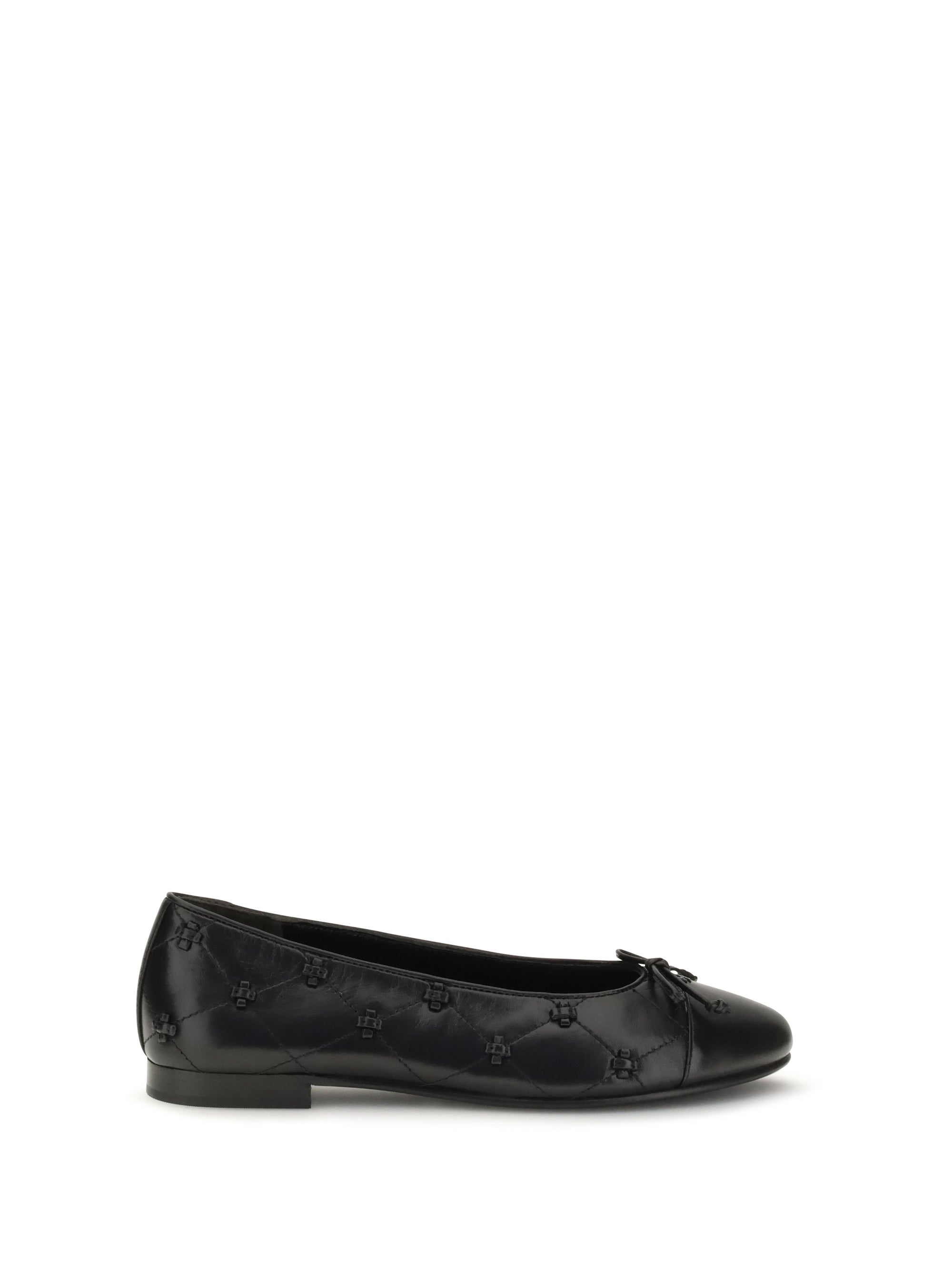 bunny knot pointed ballerinas