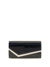 emmie leather clutch