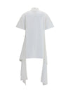 asymmetric cotton t-shirt