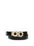 FERRAGAMO 75 gancini reversible belt