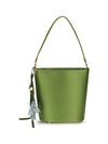 satin bucket bag