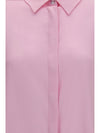 silk shirt with back gathering