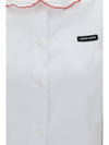 embroidered poplin shirt