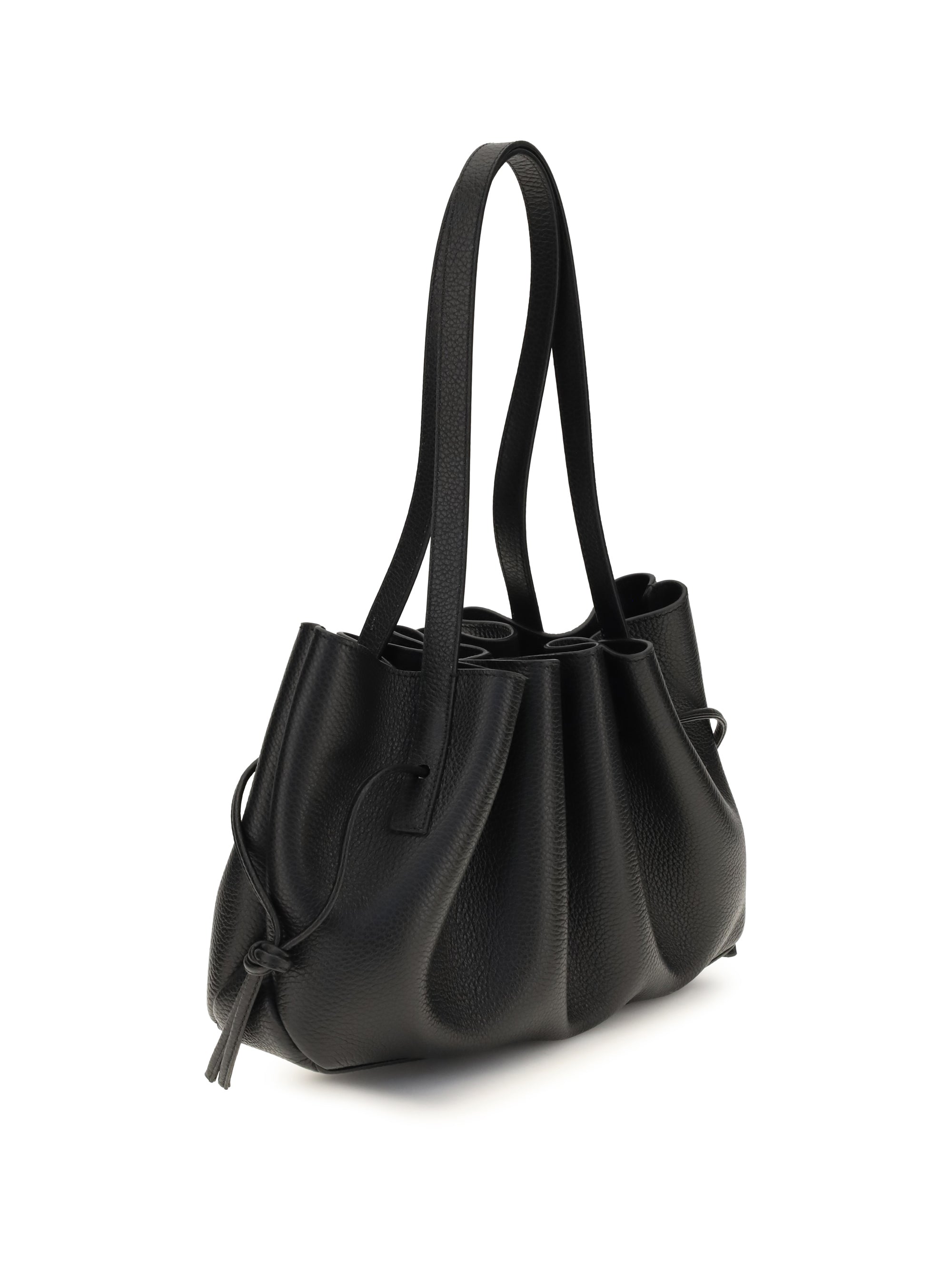 scallop shoulder bag
