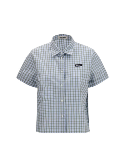 cotton check shirt