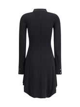 COURRÈGES 38 zippered jersey biker dress