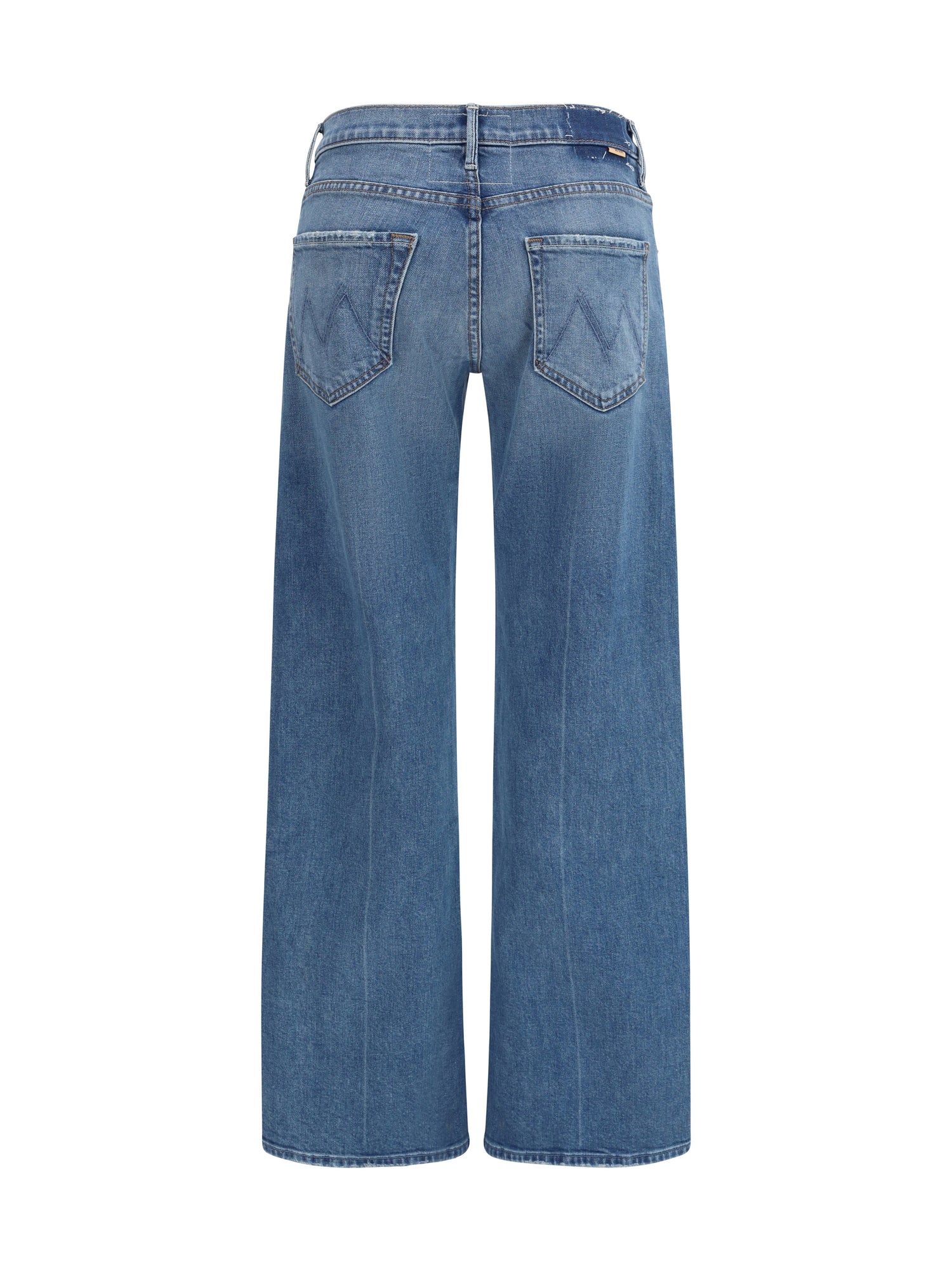 MOTHER DENIM 24 mid rise lasso sneak jeans