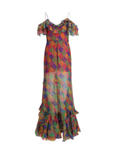 ETRO 40 long silk dress