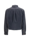 denim-style cotton shirt