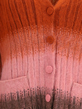 FENDI 38 mohair and wool blend cardigan 