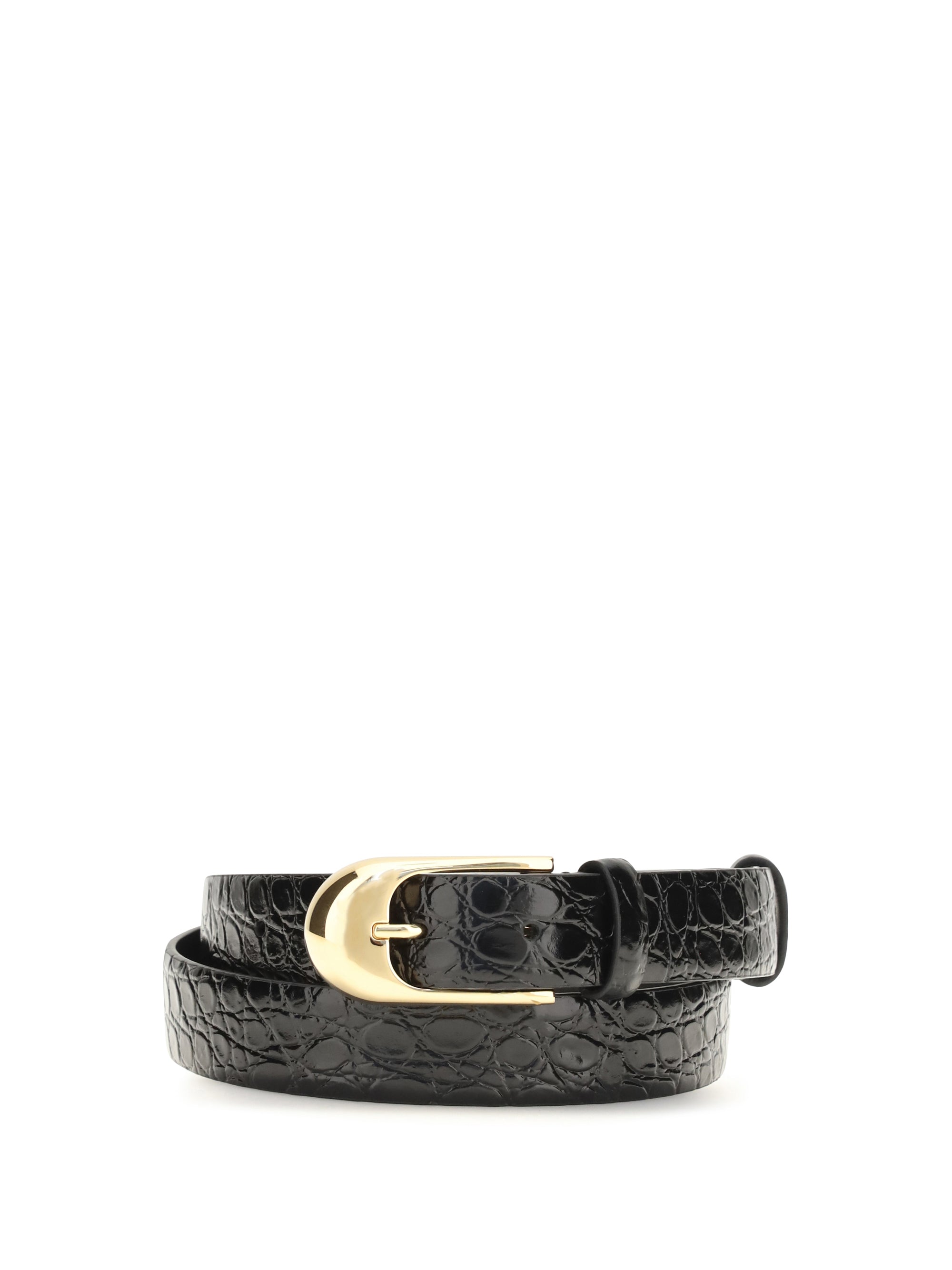 dome leather belt