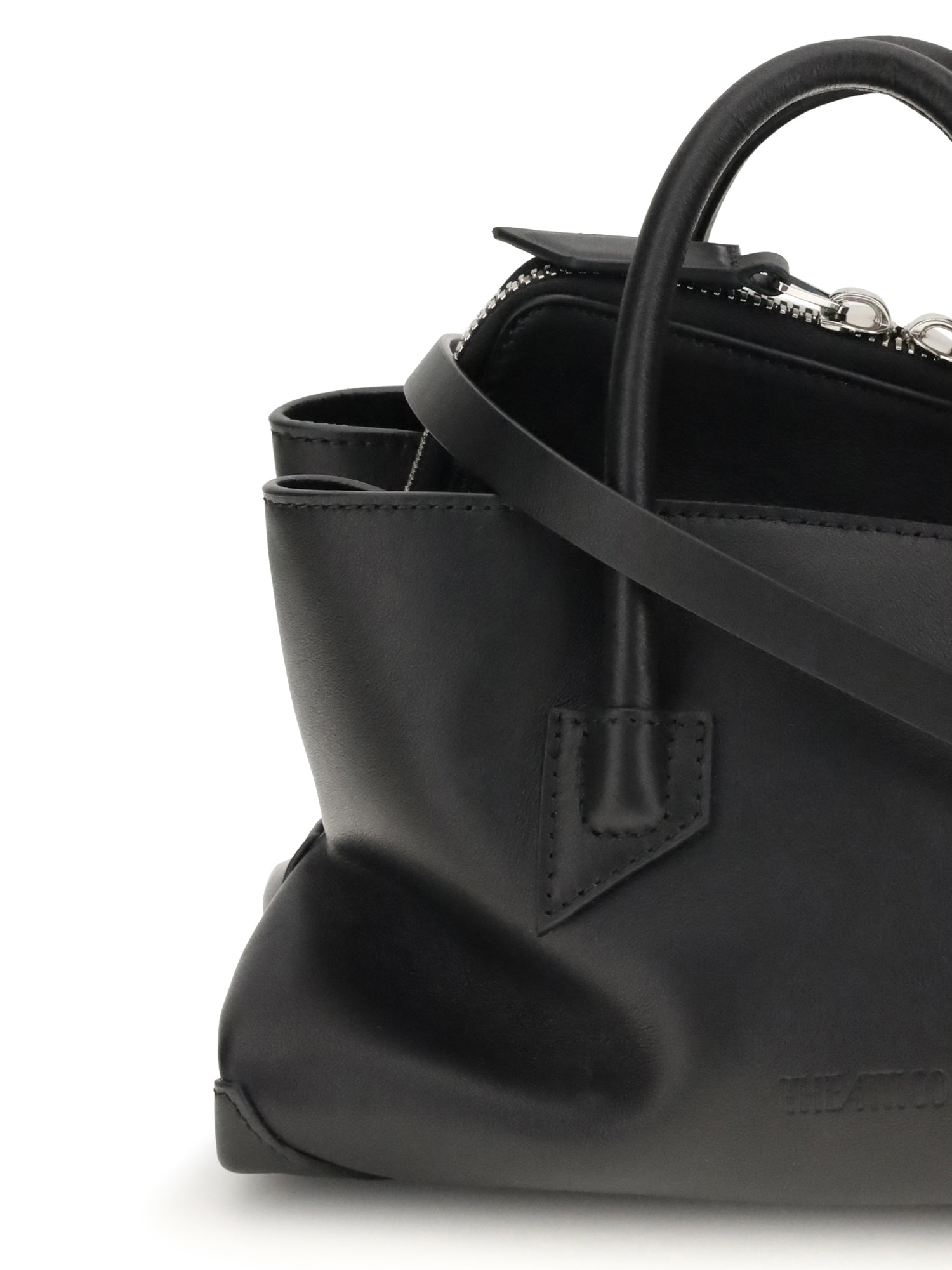 THE ATTICO OS la passeggiata mini leather handbag