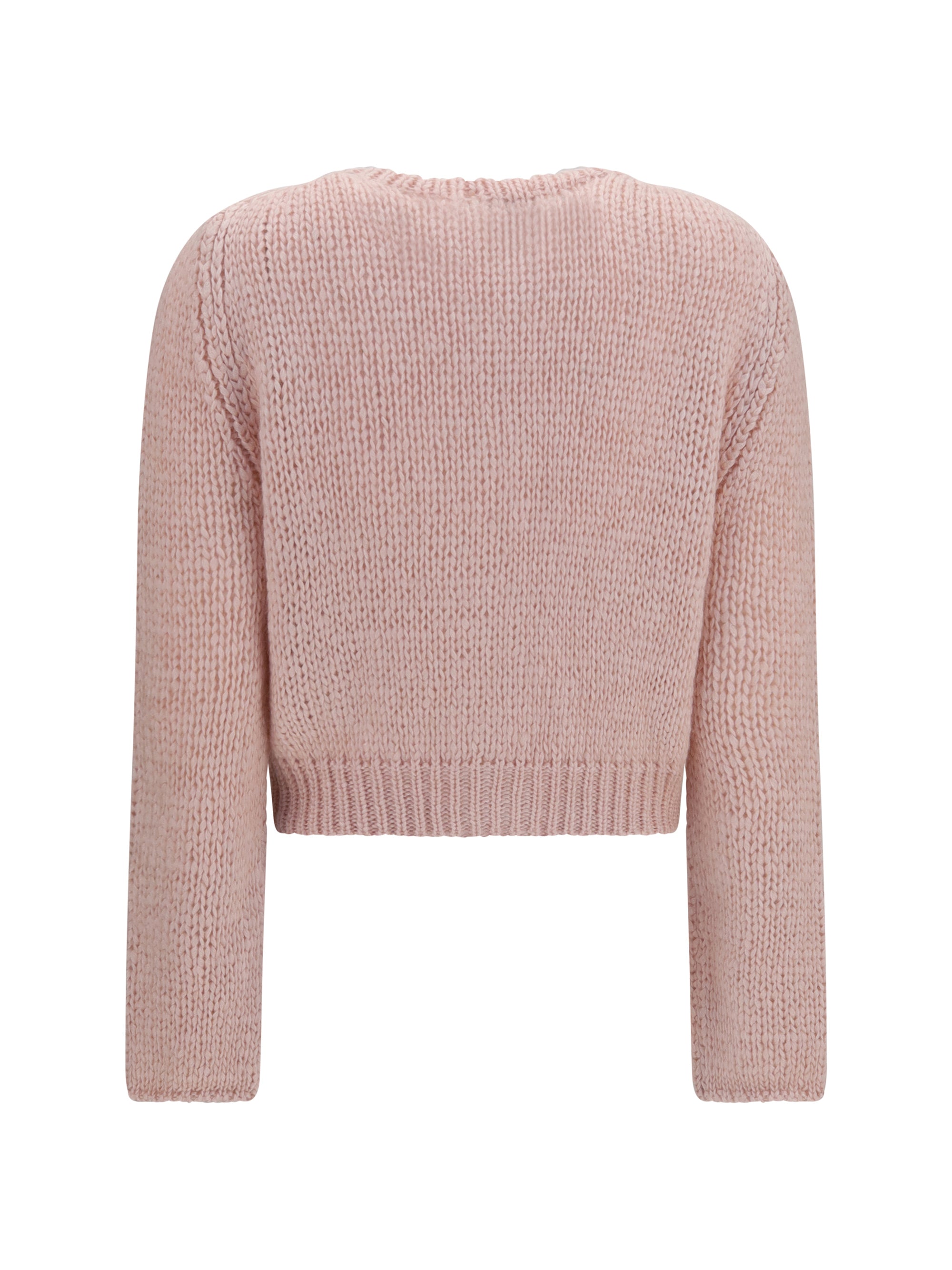 chunky knit cardigan with buttons