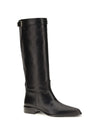 high leather boots
