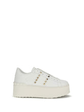 VALENTINO GARAVANI 37 rockstud untitled flatform sneakers