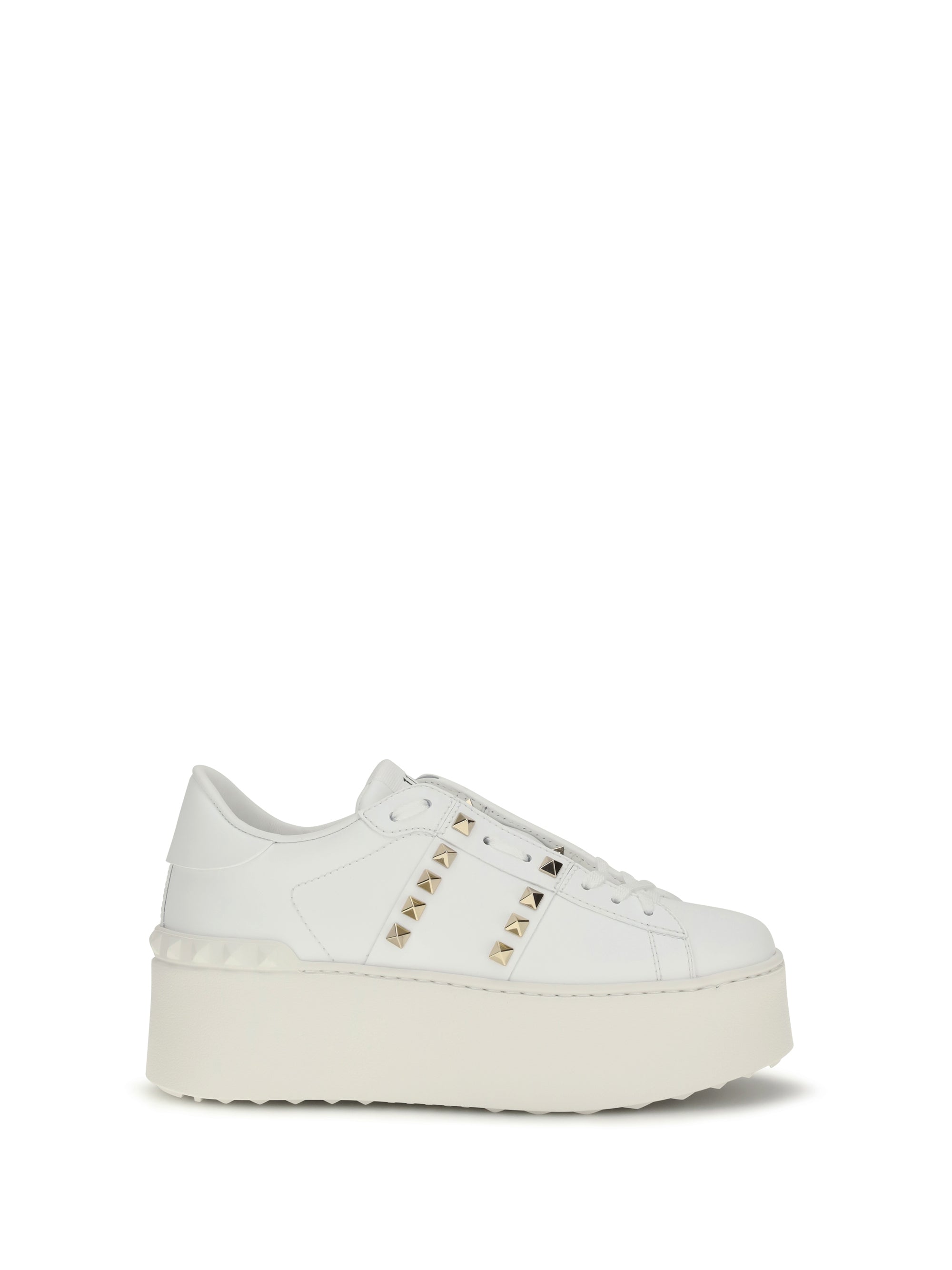VALENTINO GARAVANI 37 rockstud untitled flatform sneakers