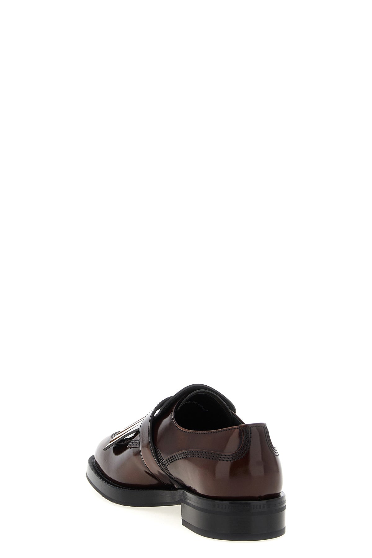 piper leather lace-up shoes
