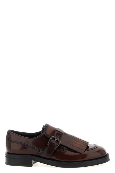 piper leather lace-up shoes