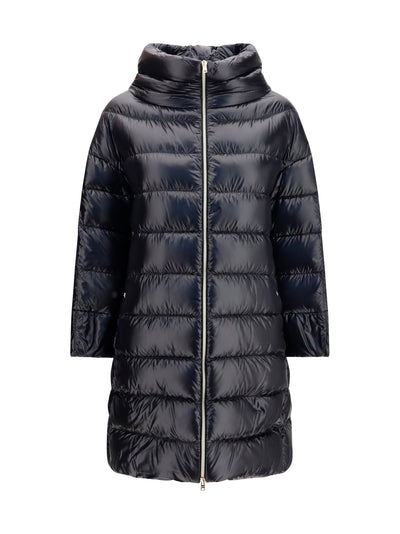 midi down jacket