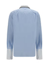 jewel-embellished collar shirt