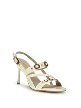 PINKO 36 leather vanda sandals