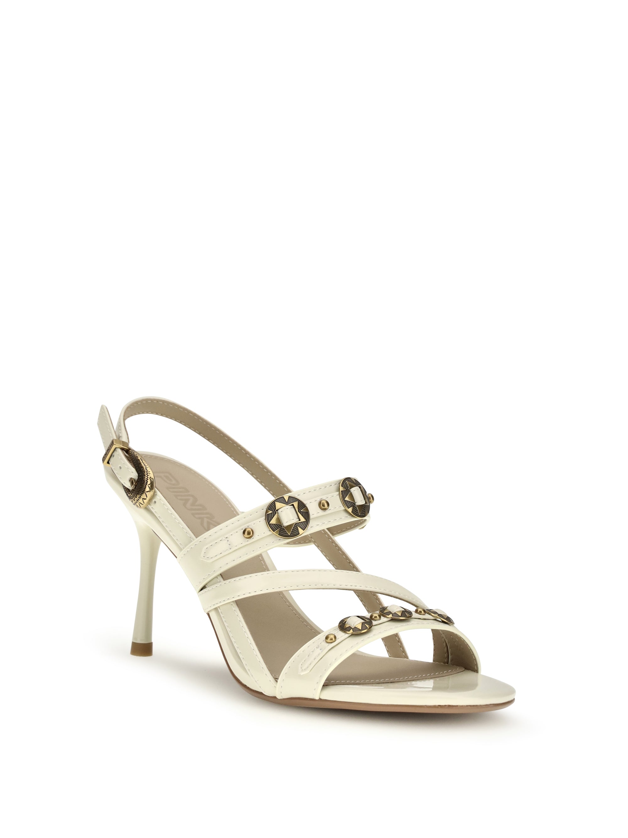 PINKO 36 leather vanda sandals