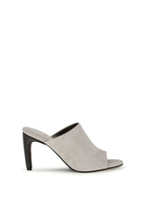 BRUNELLO CUCINELLI 36 suede mules with precious heels