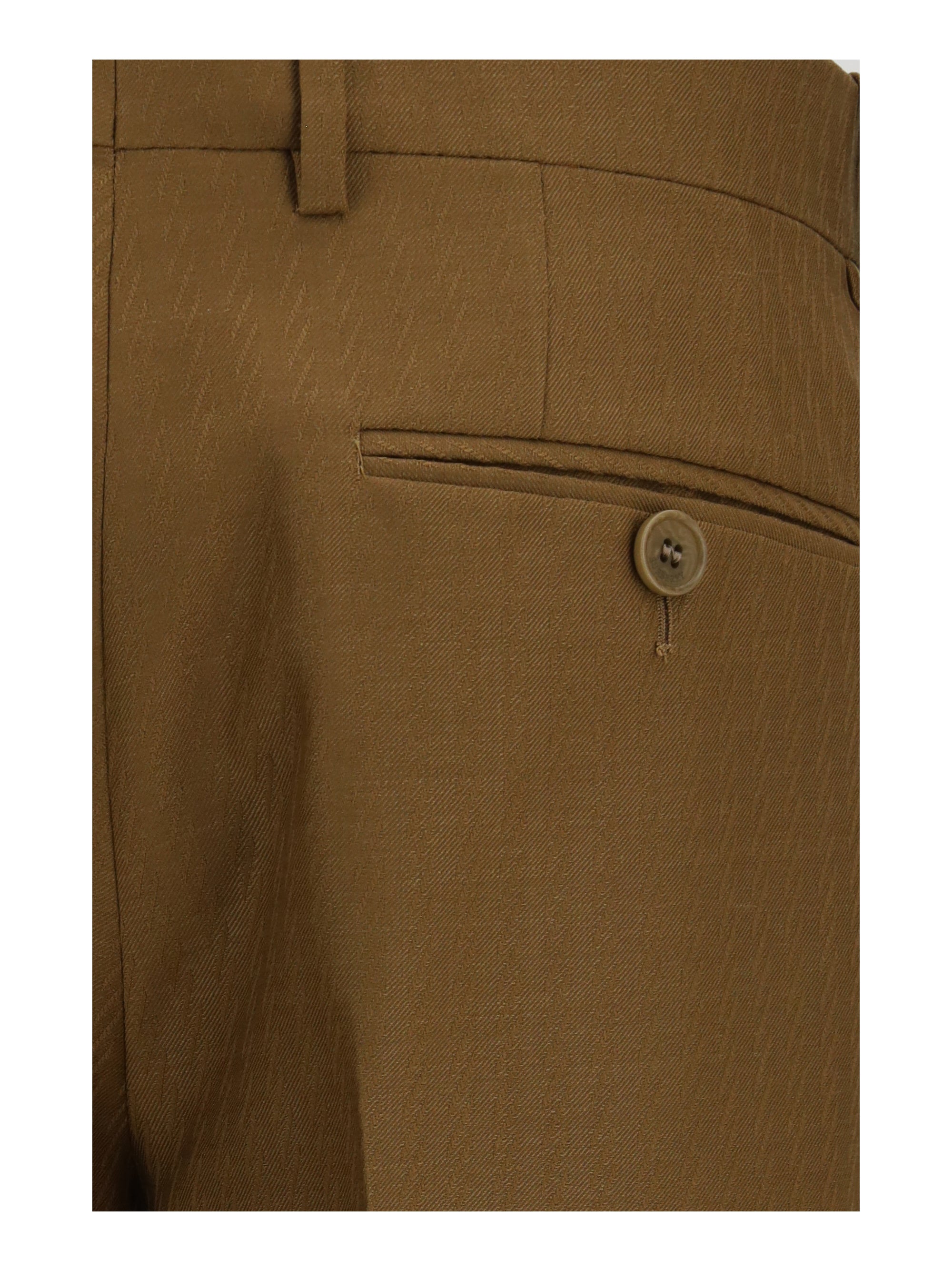 tailored pants in wool mohair