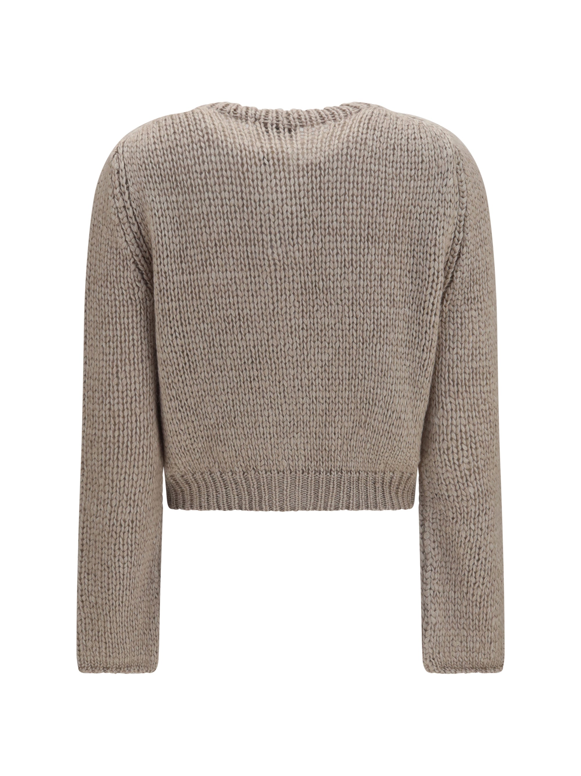 chunky knit cardigan with buttons