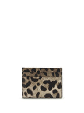 DOLCE & GABBANA OS animal print card holder