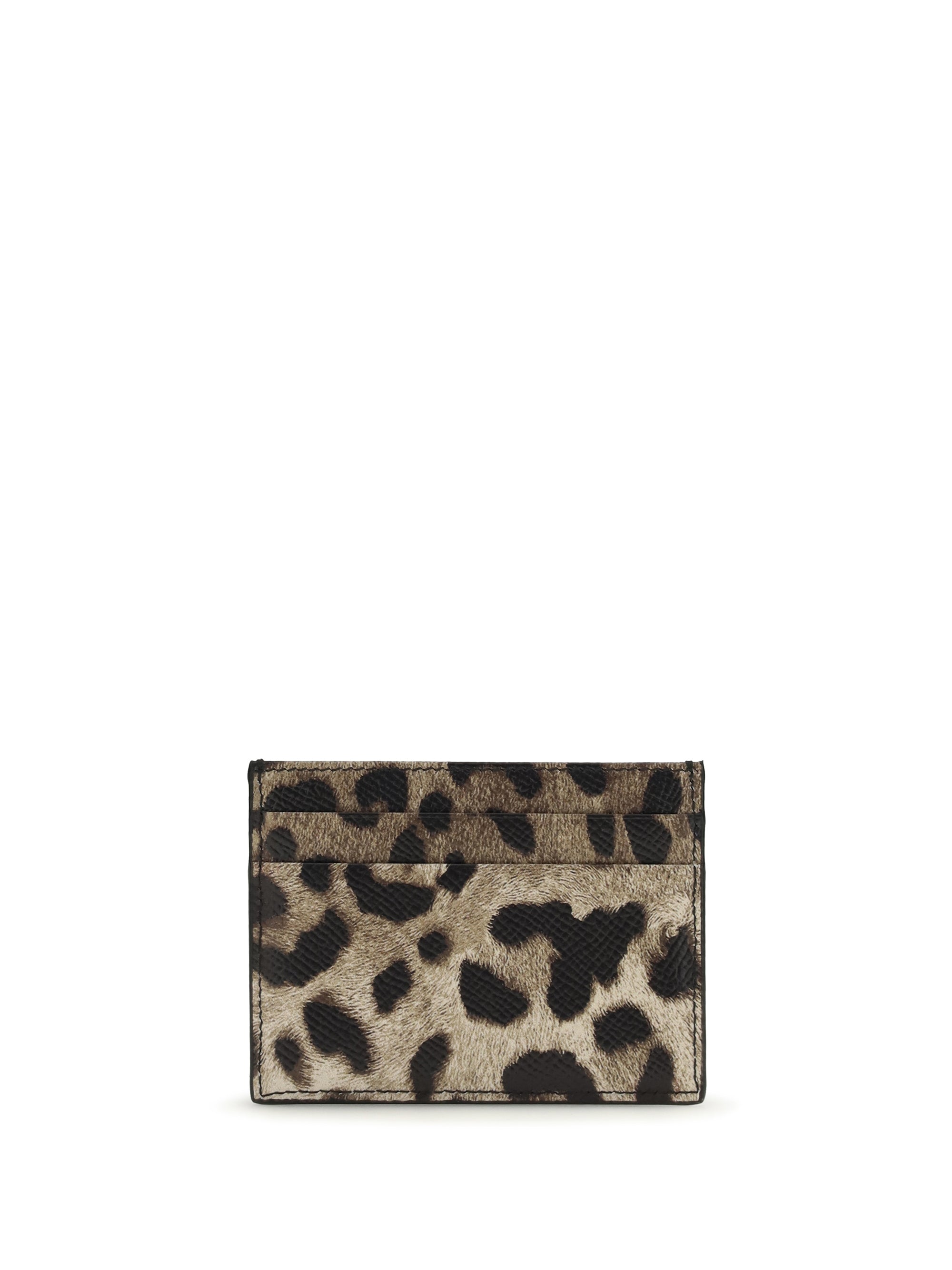 DOLCE &amp; GABBANA OS animal print card holder