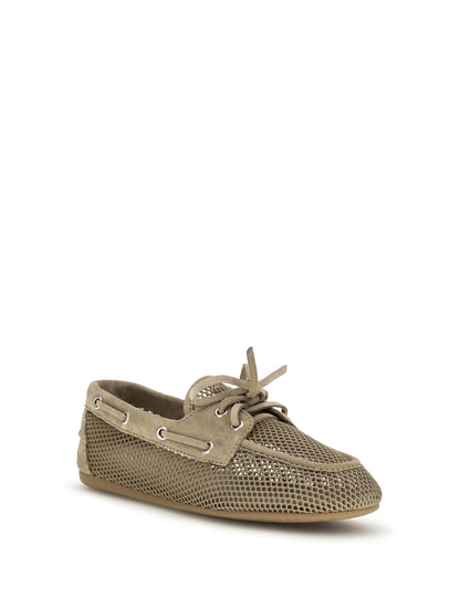 MIU MIU 36 mesh loafers
