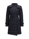audley mid length nylon down jacket