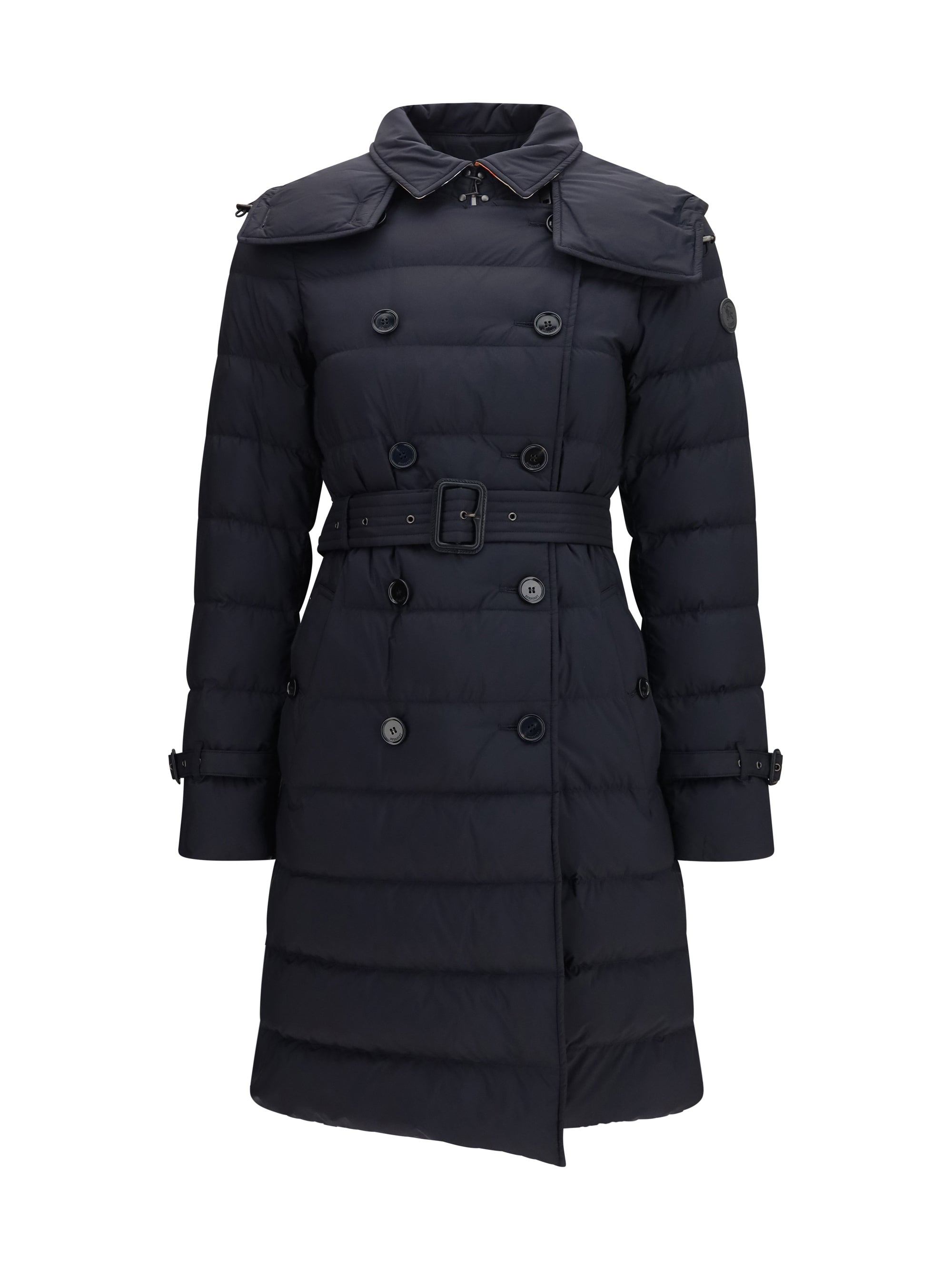 audley mid length nylon down jacket
