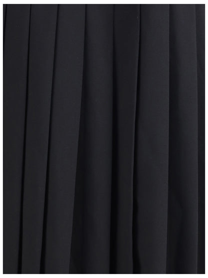 ALESSANDRA RICH 40 pleated midi skirt