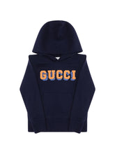 GUCCI 10Y long-sleeve hooded sweatshirt