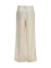 linen tailored pants