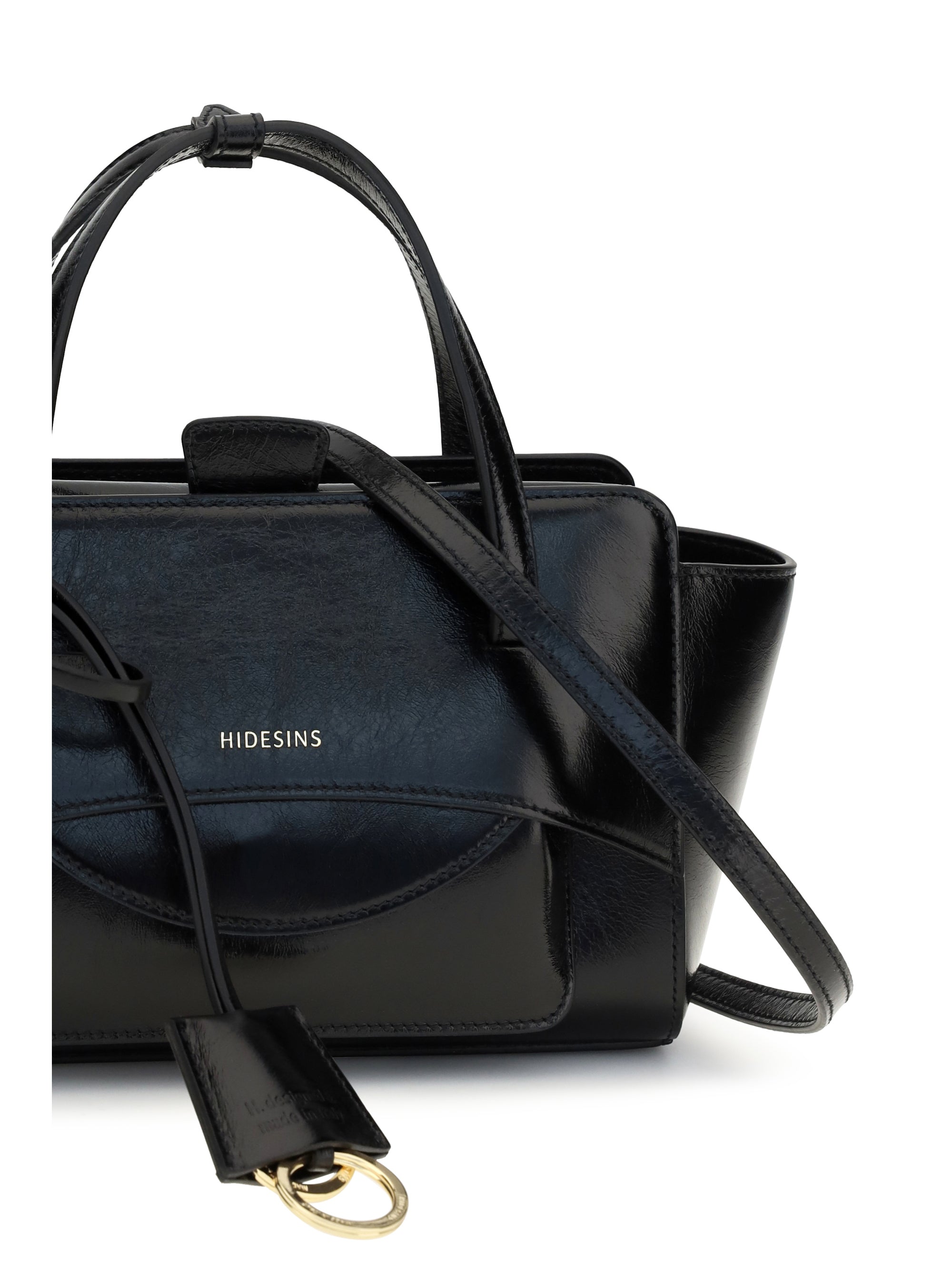 flap s leather handbag